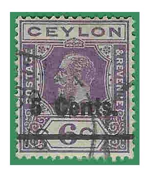 Ceylon #249 1926 Used