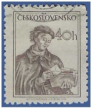 Czechoslovakia # 647 1954 Used