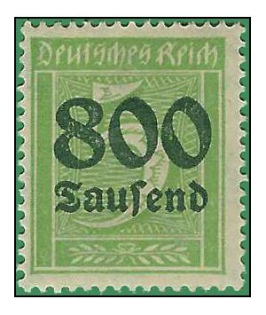 Germany # 261 1923 Mint H