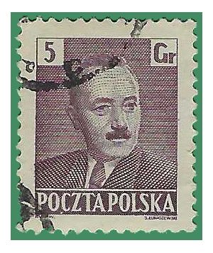 Poland # 490 1950 Used