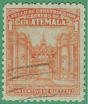Guatemala #RA21 1943 Used