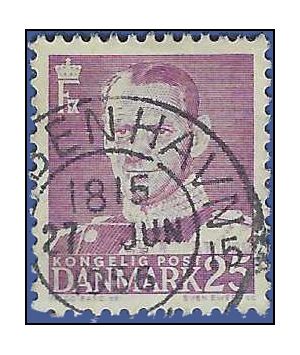 Denmark # 354 1955 Used