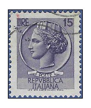 Italy # 998e 1968 Used