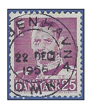 Denmark # 354 1955 Used