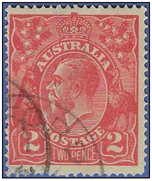 Australia #  28 1922 Used