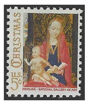 #1321 5c Madonna and Child 1966 Mint NH