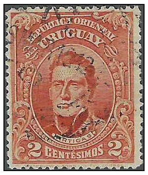 Uruguay # 189 1910 Used