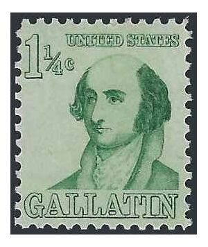 #1279 1 1/4c Prominent Americans Albert Gallatin 1967 Mint NH