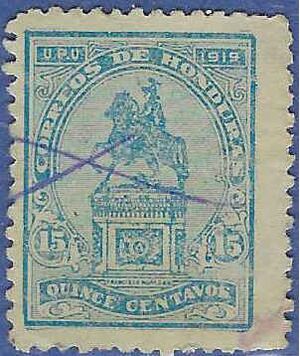 Honduras #189 1919 Used