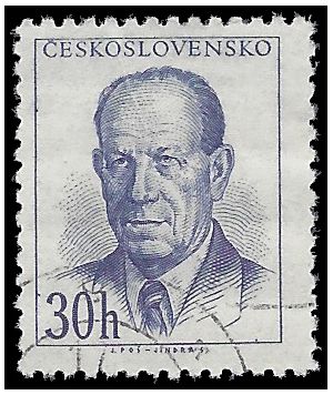Czechoslovakia # 780 1956 Used