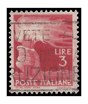 Italy # 471  1945 Used