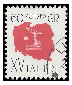 Poland # 857 1959 CTO