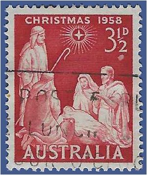 Australia # 312 1958 Used
