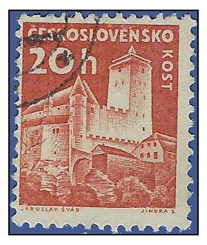 Czechoslovakia # 972 1960 Used