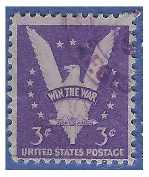 # 905 3c Win The War 1942 Used