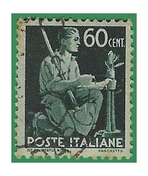 Italy # 466 1945 Used