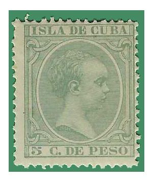 Cuba # 144 1890 Mint HR