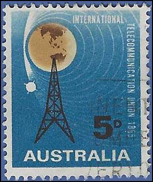 Australia # 388 1965 Used