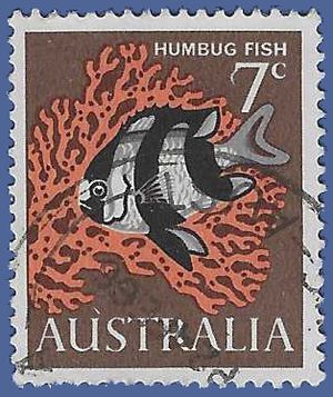 Australia # 402 1966 Used