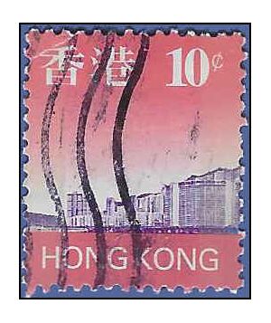 Hong Kong # 763 1997 Used Crease