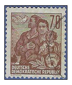 Germany DDR # 230a 1955 CTO