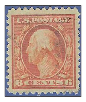 # 506 6c George Washington 1917 Used Precancel