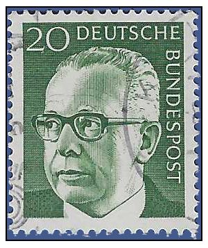 Germany #1030 1970 CTO