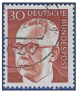 Germany #1031 1971 CTO