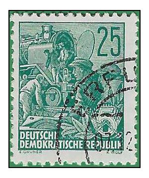 Germany DDR # 197 1953 CTO