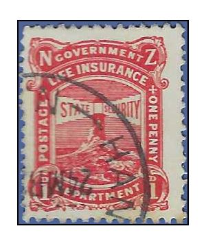 New Zealand #OY14 1931 Used