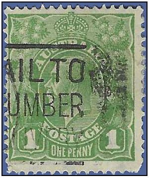 Australia # 114 1931 Used