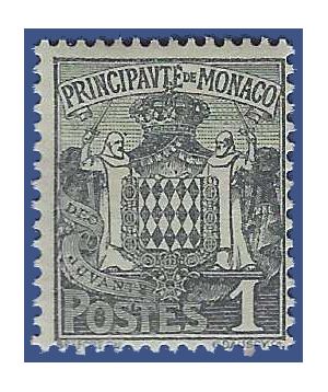 Monaco #  60 1924 Mint H