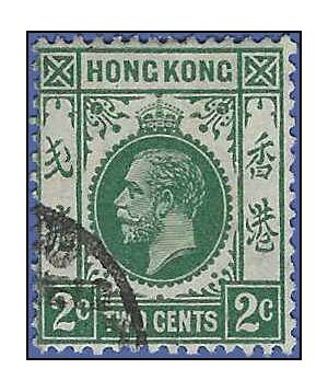 Hong Kong # 110 1912 Used
