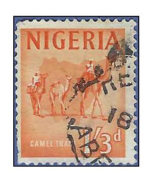 Nigeria # 109 1961 Used