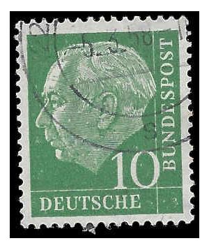 Germany # 708 1954 Used