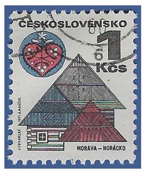 Czechoslovakia #1733 1971 CTO H