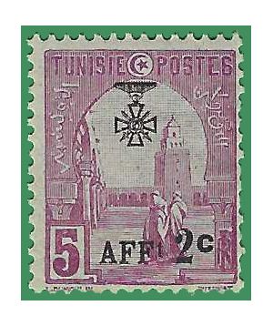Tunisia #B 23 1923 Mint NH Dark Gum