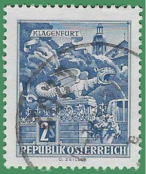 Austria # 696 1968 Used
