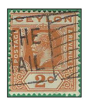 Ceylon #226 1921 Used