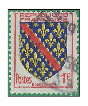 France # 736 1954 Used