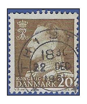 Denmark # 383 1961 Used