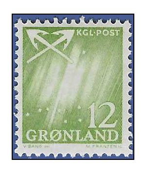 Greenland # 51 1963 Mint H