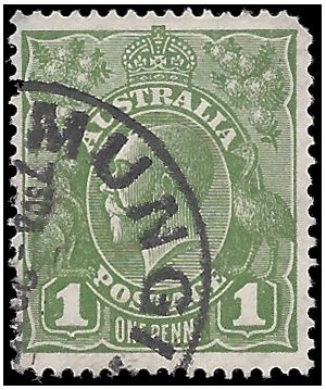 Australia # 114 1931 Used