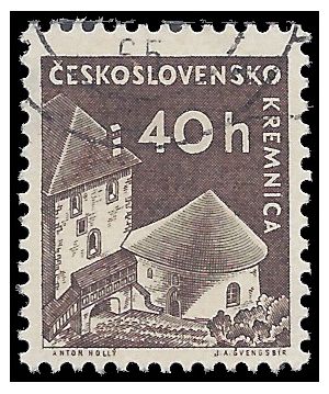 Czechoslovakia # 974 1960 Used