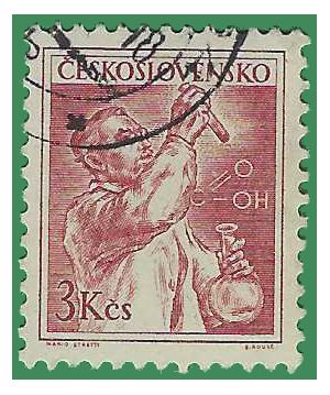 Czechoslovakia # 657 1954 CTO