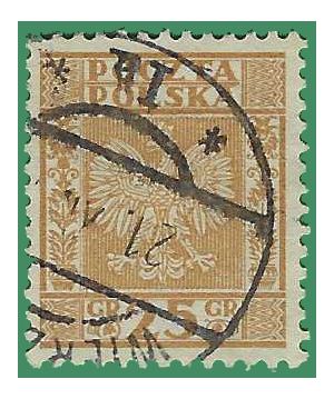 Poland # 272 1932 Used