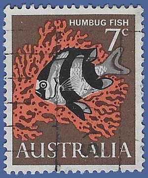 Australia # 402 1966 Used