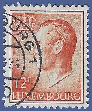 Luxembourg # 573 1975 Used