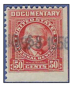 Scott R664 50c US Internal Revenue - Documentary 1954 Used
