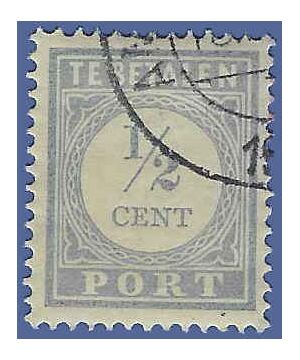 Netherlands #J 44 1912 Used